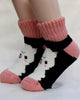 Alpaca Slumber Socks Socks 1 Black Ankle