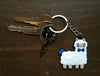 Alpaca Tag Keychain - Choice Alpaca Products-alpacamykeys-fuchia