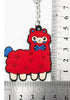 Alpaca Tag Keychain - Choice Alpaca Products-alpacamykeys-fuchia