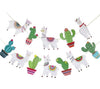 Alpaca Themed Party - Choice Alpaca Products-alpaca-themed-pennant-cactus