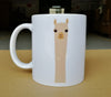 Alpaca Watching Coffee Mug - Choice Alpaca Products-alpacawatchingmug