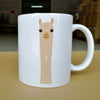 Alpaca Watching Coffee Mug Fun AlpacaWatchingMug White 