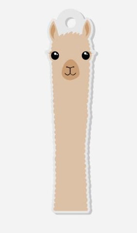Alpaca Watching Keychain