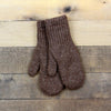 Alpaca Work/Play Alpaca Lined Mittens Glove Small Brown 