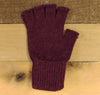 Alpaca Work/Play Fingerless Alpaca Gloves - Choice Alpaca Products-F80Fingerless-SMmulberry