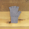 Alpaca Work/Play Fingerless Alpaca Gloves - Choice Alpaca Products-F80Fingerless-SMslategrey
