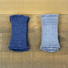 Alpaca Wrist Warmers Eyelet - Choice Alpaca Products-Eyelet-SlateGrey