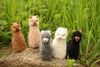 Alpacadorable Hand Made Baby Alpaca Ornaments - Choice Alpaca Products-AK_ornament-white