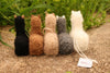 Alpacadorable Hand Made Baby Alpaca Ornaments - Choice Alpaca Products-AK_ornament-white