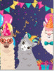 AlpacaGrams Alpaca Greeting Cards FUN Party Invite (no text on card) 