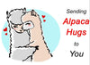 AlpacaGrams Alpaca Greeting Cards - Choice Alpaca Products-UP_AlpacaHugsToYou-1