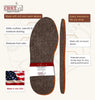 American Choice Alpaca Foot Warmers - Shoe Inserts - Insoles - Choice Alpaca Products-CAP-insoles-sm