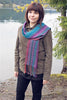 Brilliant Runway Alpaca Scarf - Choice Alpaca Products-brilliant_ocean_dreams
