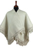 Cape Wrap Solid Alpaca Poncho - Choice Alpaca Products-DN_181302625109-ivory