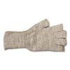 Colorful 100% Alpaca Fingerless Knit Alpaca Gloves - Choice Alpaca Products-440-md-silver