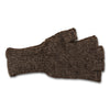Colorful 100% Alpaca Fingerless Knit Alpaca Gloves Gloves Medium Fingerless Dark Grey