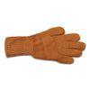 Colorful 100% Alpaca Full Fingered Knit Alpaca Gloves - Choice Alpaca Products-441-md-camel