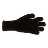 Colorful 100% Alpaca Full Fingered Knit Alpaca Gloves Gloves Large Black 