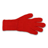 Colorful 100% Alpaca Full Fingered Knit Alpaca Gloves Gloves Large Red 