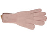 Colorful 100% Alpaca Full Fingered Knit Alpaca Gloves Gloves Medium Pink 