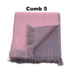 Cuenca Two-Toned Brushed Alpaca Scarf Scarf Comb 5 