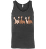 Curious Alpacas Canvas Unisex Tank - Choice Alpaca Products-TS.102494156