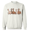 Curious Alpacas Gildan Crewneck Sweatshirt Shirts & Tops White S 