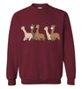 Curious Alpacas Gildan Crewneck Sweatshirt - Choice Alpaca Products-TS.102494300
