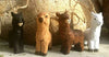 Hand-Carved Wooden Alpaca Ornaments - Choice Alpaca Products-woodornament-4each