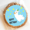 Happy Alpaca Birthday Stickers - Choice Alpaca Products-alpbirthdaysticker