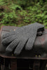 Iditarod 100% Alpaca Double-Thick Reversible Gloves - Choice Alpaca Products-IditGloves_XSm_Black_MedGrey
