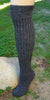 Knee-Hi Alpaca Socks - Choice Alpaca Products-N830-md-GRIS