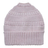 Messy Bun Alpaca Hat - Choice Alpaca Products-INCTmessybun-pink