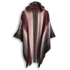 Red Bordeaux Alpaca Poncho - Choice Alpaca Products-DN_173218677754