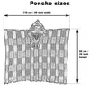 Soft Blues Alpaca Poncho - Choice Alpaca Products-DN_173218910295