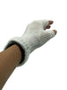 Solid Color Fingerless Alpaca Gloves Gloves 