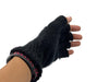 Solid Color Fingerless Alpaca Gloves - Choice Alpaca Products-Solid_fingerless-black