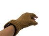 Solid Color Fingerless Alpaca Gloves - Choice Alpaca Products-Solid_fingerless-black