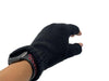 Solid Color Fingerless Alpaca Gloves - Choice Alpaca Products-Solid_fingerless-charcoal