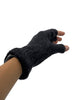 Solid Color Fingerless Alpaca Gloves - Choice Alpaca Products-Solid_fingerless-medgrey