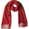 Solid Weave Brushed Scarf Scarves Fire Engine Red 