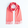 Solid Weave Brushed Scarf Scarves Peach 