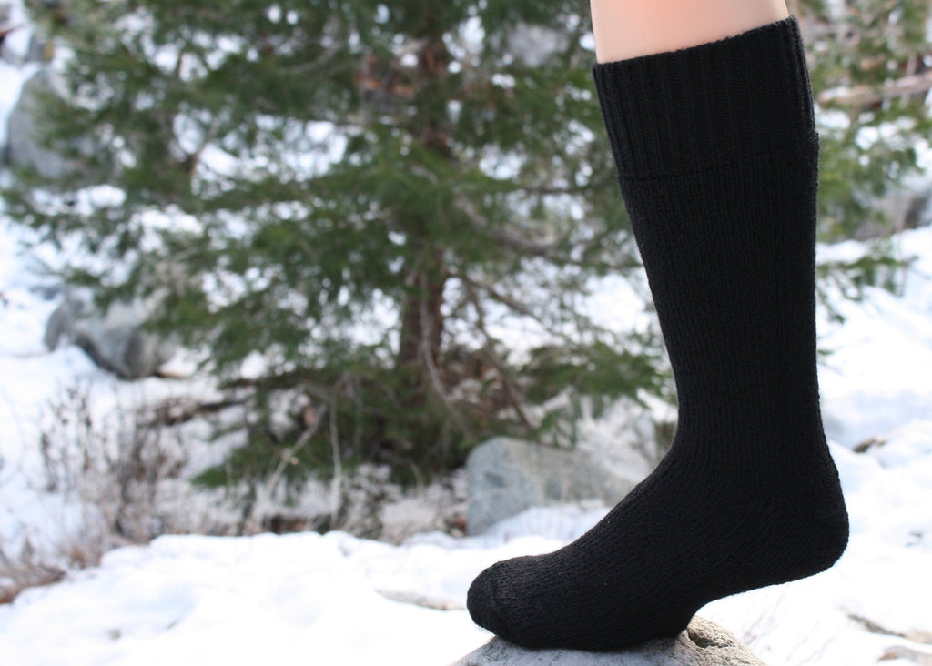 "Superwarm" Alpaca Socks - Made in the USA - Choice Alpaca Products-529-Sm-B