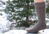 "Superwarm" Alpaca Socks - Made in the USA Socks Superwarm Small Cocoa Brown
