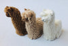 Suri Alpacadorable Hand Made Baby Alpaca Ornaments - Choice Alpaca Products-AK_suri-black
