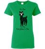 t-shirt: Alpaca I'm Fine Ladies Short-Sleeve - Choice Alpaca Products-TS.102489269