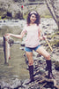 t-shirt: Alpaca Love Gildan Ladies Short-Sleeve - Choice Alpaca Products-TS.99057984