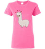 t-shirt: Alpaca Love Gildan Ladies Short-Sleeve - Choice Alpaca Products-TS.99057989