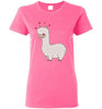 t-shirt: Alpaca Love Gildan Ladies Short-Sleeve - Choice Alpaca Products-TS.99058014