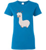 t-shirt: Alpaca Love Gildan Ladies Short-Sleeve - Choice Alpaca Products-TS.99058019